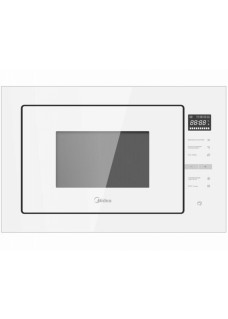 Встраиваемая микроволновая печь Midea MI10250GW Белая 900 Вт Гриль Открывание сенсорное