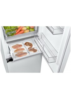 Двухкамерный холодильник Midea MDRB470MGF01O Белый 350л