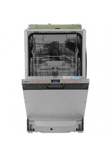 Встраиваемая посудомоечная машина 45 см Bosch SPV4HMX10E комплектов 10