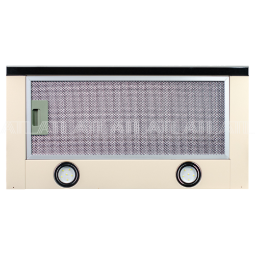 Вытяжка встраиваемая ATL 3002 60 GL Beige 650 м3/ч Бежевое Стекло