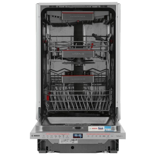 Встраиваемая посудомоечная машина 45 см Bosch SPV6ZMX17E 10 комплектов