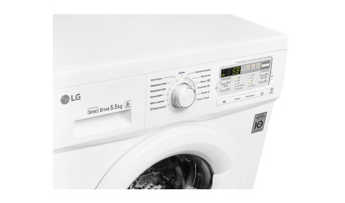 Стиральная машина LG F10B8MD Белая 5,5кг 1000 об/мин Инвертор