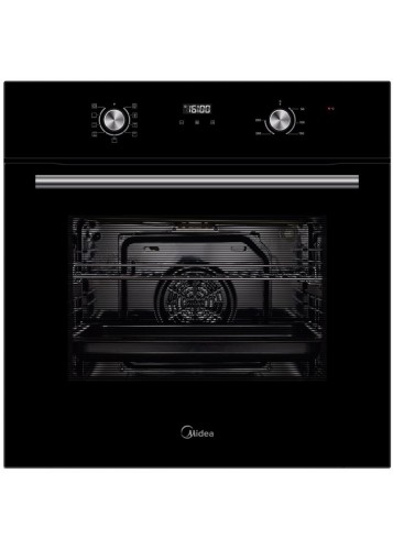 Черный комплект газ модерн Midea 56970BL КЕШБЭК 10245