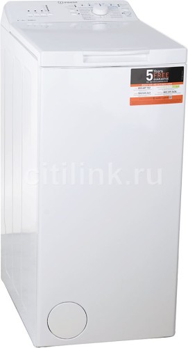 Стиральная машина Indesit BTW A51051 (RF) Вертикальная 5кг 1000об/мин