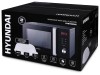 Микроволновая печь СВЧ Hyundai HYM-M2062 Черная 800Вт 23л