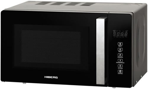 Микроволновая печь СВЧ Hiberg VM-4088 B Черное Стекло 20 л 700 В 