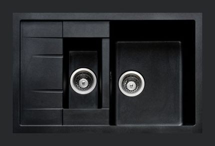 LONGRAN мойка Ultra ULS 780.500 15 Onyx 10
