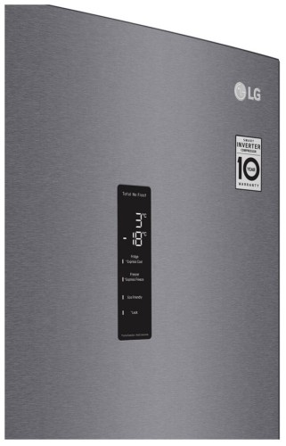Двухкамерный холодильник LG GA-B509CLSL Графитовый