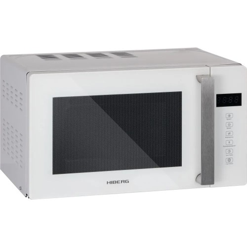 Микроволновая печь СВЧ Hiberg VM-4088 W Белое Стекло 20 л 700 В 