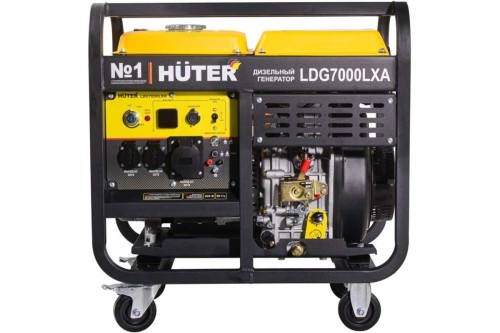 Генератор дизельный Huter LDG 7000LXА Электростартер 5,5 кВт