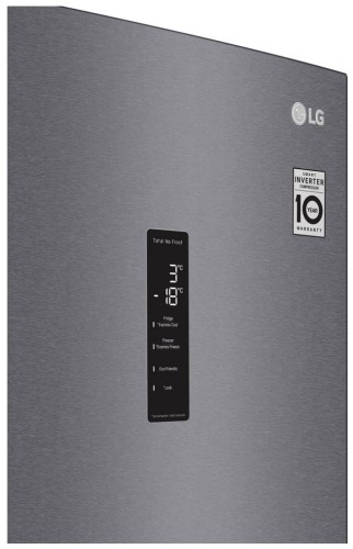 Двухкамерный холодильник LG GA-B 459 CLSL Графитовый