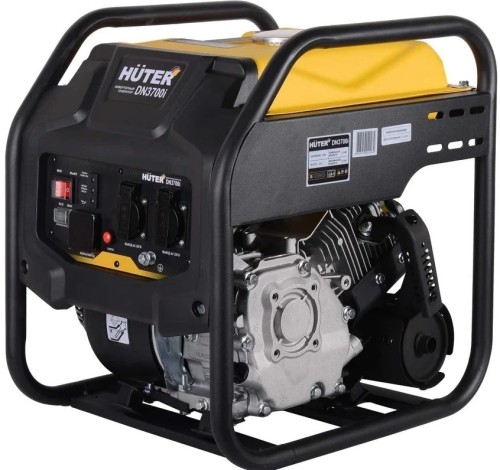 Генератор бензиновый Huter DN3700i Инвертор 3,5 кВт ручной стартер