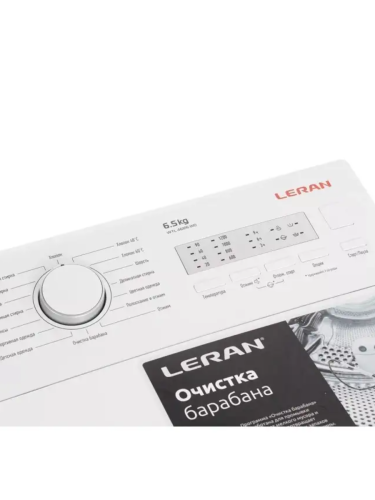 Стиральная машина вертикальная LERAN WTL 46106 WD Белая 6.5кг 1200 об/мин