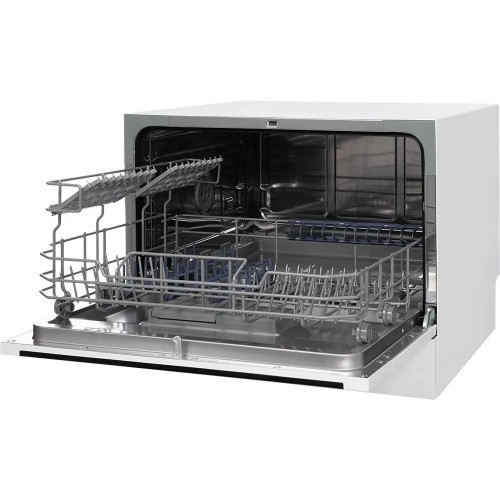 Посудомоечная машина мини HIBERG T56 615 W Белая 6 комплектов 7 программ 2 корзины