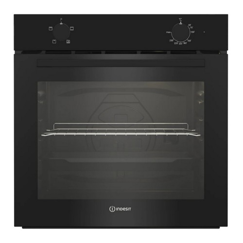 Духовой шкаф Indesit IFE 2420 BL Черный 72 л Самоочистка Паром 