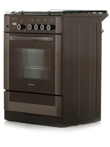 Плита для кухни 60см GEFEST 6300-03 0047 Духовка Газ 52л Поверхность Эмаль 4 конфорки