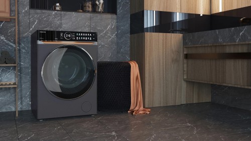 Стиральная машина с сушкой HIBERG i-DDQ10 - 10714 Sd Серая 10,5 кг 1400об/мин