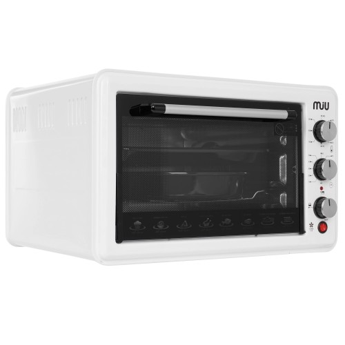 Мини-печь MIU MO-40002KW Белая 40 л 2 кВт Конвекция