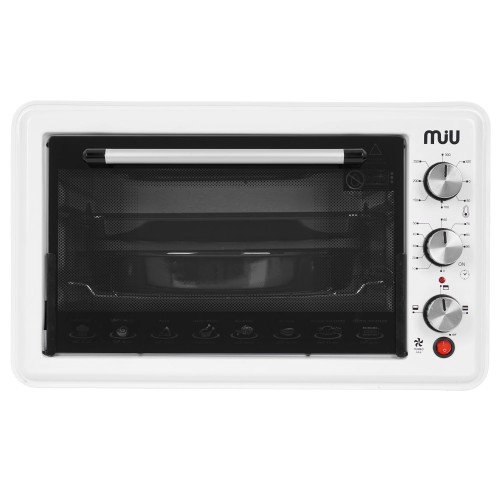 Мини-печь MIU MO-40002KW Белая 40 л 2 кВт Конвекция