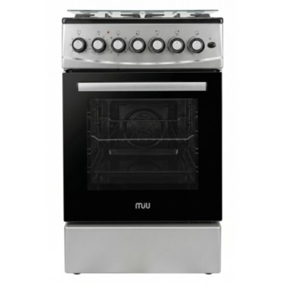 Плита для кухни 50 см MIU Harisma 516 Lux Серая Нерж