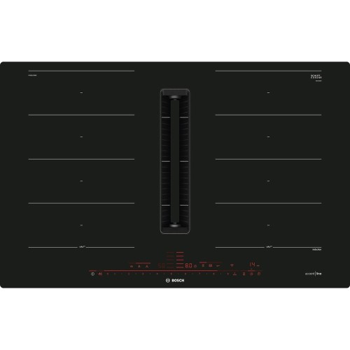 Индукционная варочная панель со встроенной вытяжкой Bosch PXX821D66E