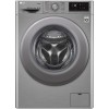 Стиральная машина узкая LG F2M5HS7S Серебристая