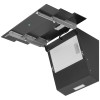 Вытяжка для кухни 60 см LEX RIO G 600 BLACK Черное Стекло 700 м3/ч
