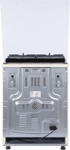Плита для кухни 60 см NORD GG 6064 YR Бежевая ГК 4 конфорки Духовка газовая
