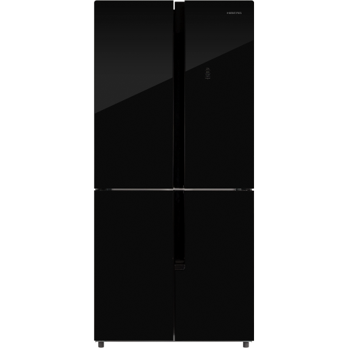 Холодильник многодверный HIBERG RFQ-510DX NFGB inverter 470 л Черное Стекло