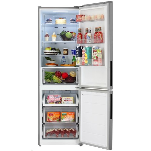 Холодильник с морозильником Midea MDRB548MMF46 серебристый