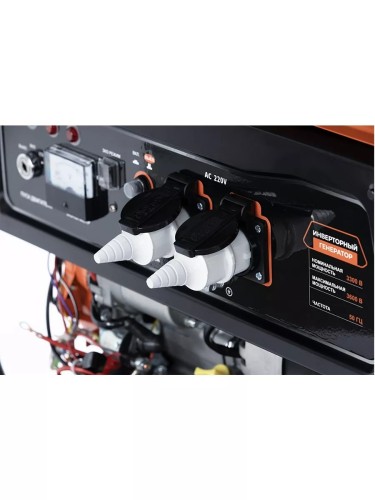 Генератор Бензиновый BAFF i-GB 4500 EC инверторный 3,8 кВт Электростартер