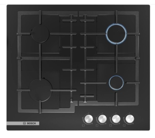 Варочная поверхность газ на стекле Bosch Serie 4 PNP6B6O92R Черная