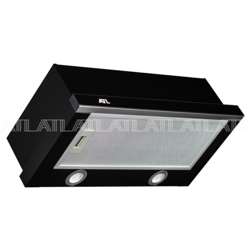 Вытяжка встраиваемая ATL 3002 60 GL Black Черное стекло 650 м3/ч