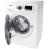 Стиральная машина узкая Samsung WW60K40G09W Белая 6кг 1000об/мин Пар Глубина 45см