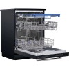 Посудомоечная машина Hiberg F68 1432 MB Черное Стекло 14 комплектов