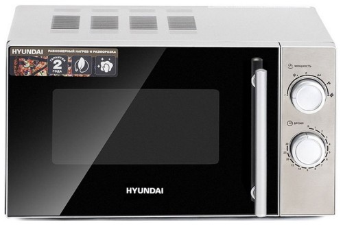 Микроволновая печь СВЧ Hyundai HYM-M2040 700Вт Серебристая 20л