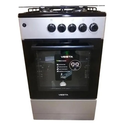 Плита для кухни VESTA Bergamo VGG 50 10-G Серая ГК 