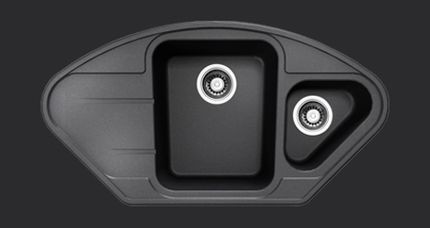 Мойка для кухни LONGRAN lotus LTG960.510 15 Onyx 10