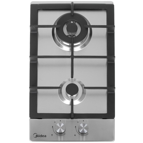 Варочная поверхность домино Midea MG3205TX Нержавейка 2 конфорки ГК
