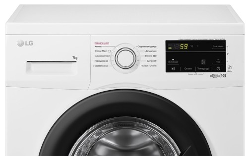Стиральная машина LG F2J3HS8W Белая 7кг Узкая 44см Пар 1200 об/мин