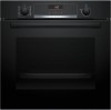Духовой шкаф электрический Bosch HBG536EB4 Serie | 6 Черное стекло 71 л AutoPilot 10 режимов SoftOpen