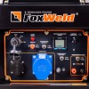 Генератор Дизельный FoxWeld Expert D5500-1 Электростартер 5 кВт Блок AVR 0,5 л/ч 