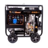 Генератор Дизельный FoxWeld Expert D5500-1 Электростартер 5 кВт Блок AVR 0,5 л/ч 