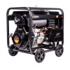 Генератор Дизельный FoxWeld Expert D6500-1 Электростартер 6,5 кВт Блок AVR 0,5 л/ч 