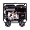 Генератор Дизельный FoxWeld Expert D6500-1 Электростартер 6,5 кВт Блок AVR 0,5 л/ч 
