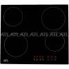 Варочная поверхность электрическая ATL 3 KRC 640 C BK Стеклокерамика Черный