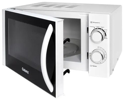 Микроволновая печь СВЧ Galanz MOS-2001MW 20л 700Вт Белая