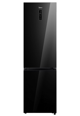 Холодильник Midea MDRB521MGE22ODM Черное Стекло No Frost 402л Тихий