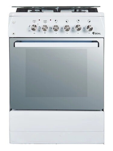 Плита для кухни 60см IDEAL L 280 4 конфорки ГК Электро Духовка 65 л 