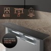 Вытяжка для кухни Weissgauff Down Draft Lich 60 BL Sensor 1200 м3/ч